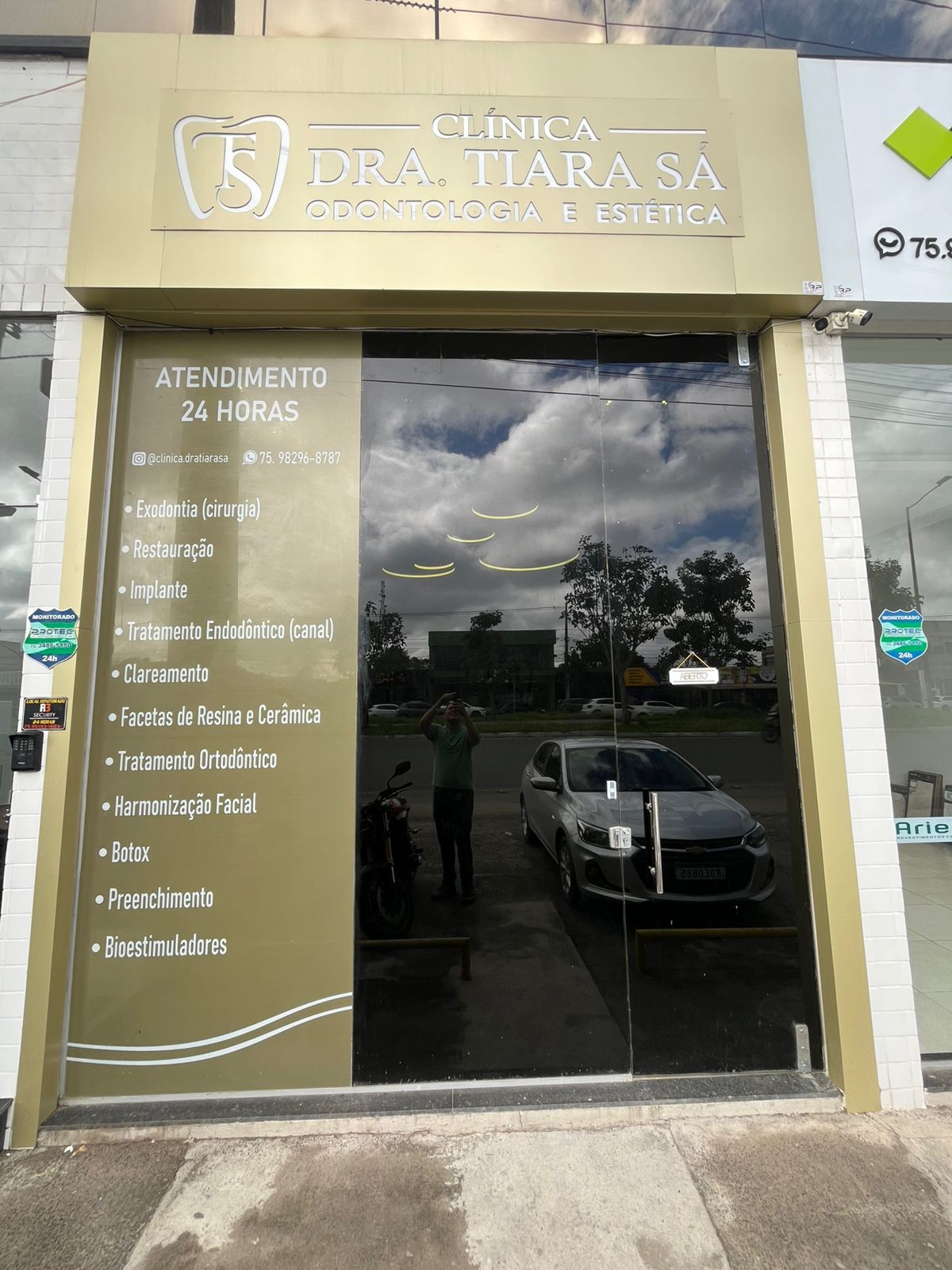 Fachada da Clínica Dra. Tiara Sá